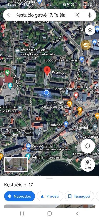 Mona Apartamentai Telšiai Екстериор снимка